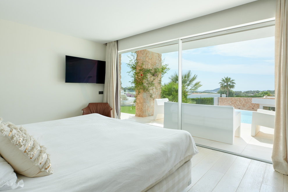 Master bedroom views Resa estates cala comte for sale Ibiza .jpg